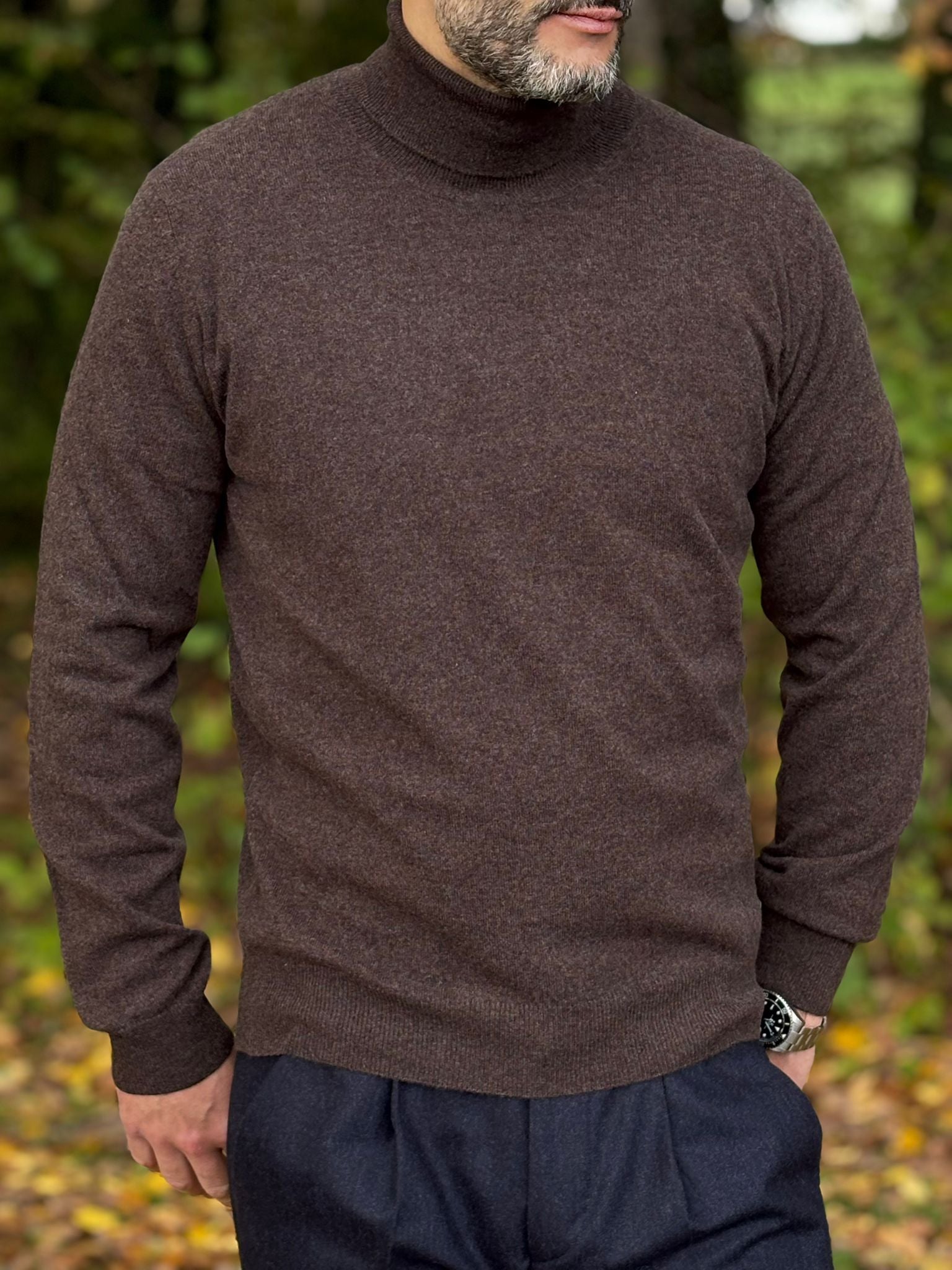 Pull col roulé "DOLCE VITA"