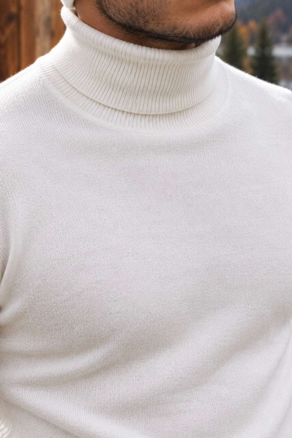 Pull col roulé "DOLCE VITA"