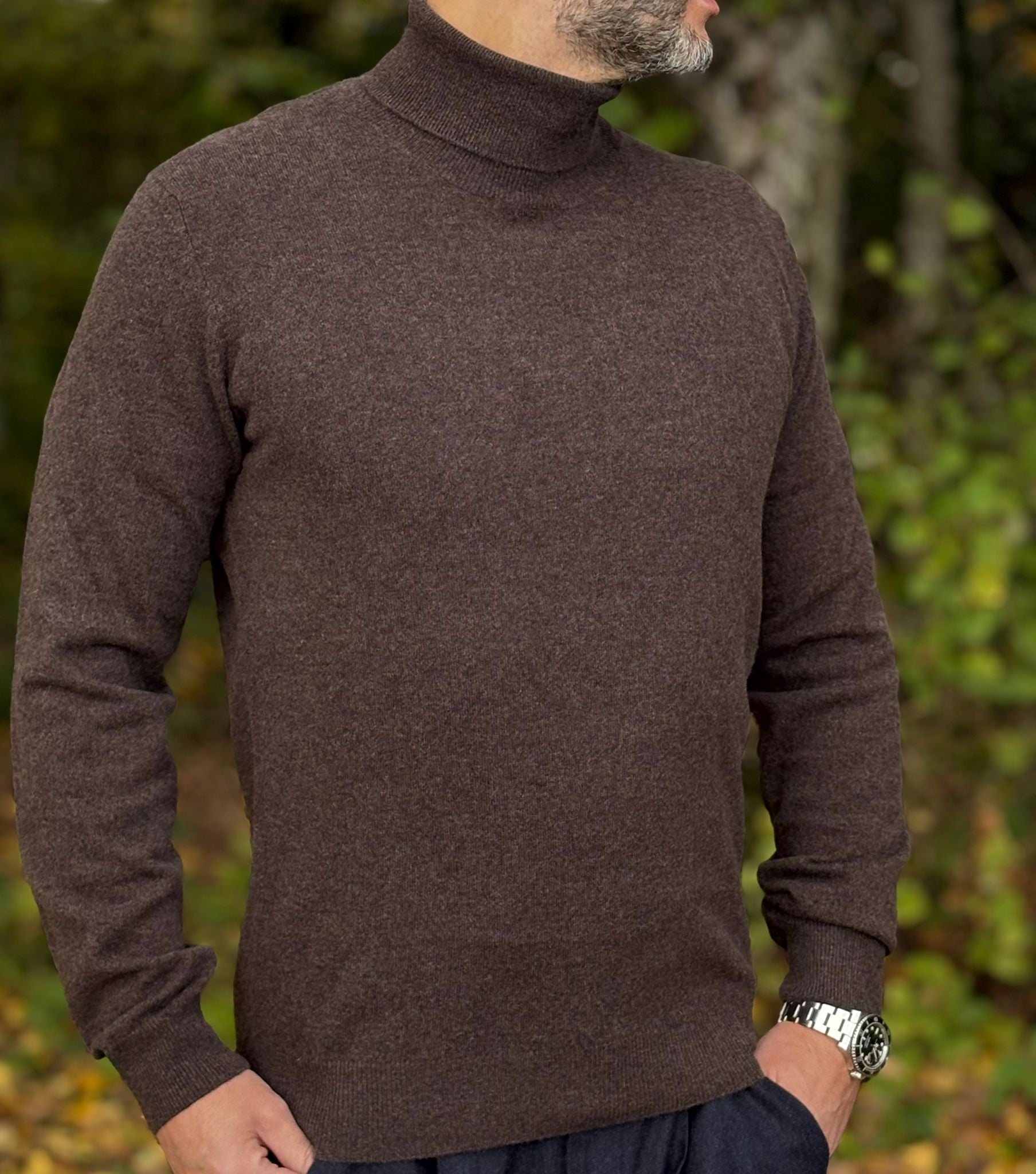 Pull col roulé "DOLCE VITA"